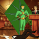 Kite Man causing a scene.